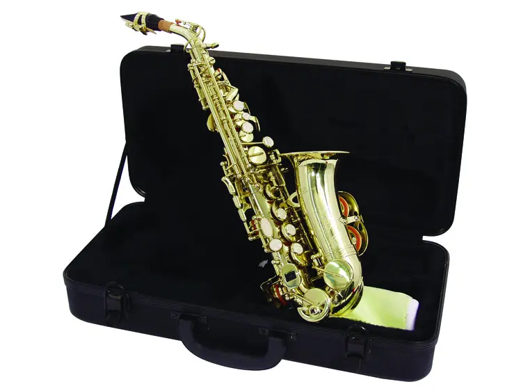 DIMAVERY SP-20 Bb Soprano Saxophone, gold 